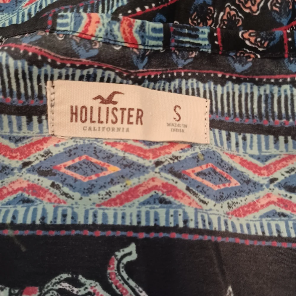Hollister Black Bohemian Camisole Cami Tank Blouse Size Small - Picture 5 of 6